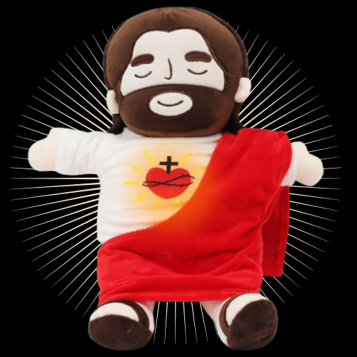 Breathing Jesus Plushie