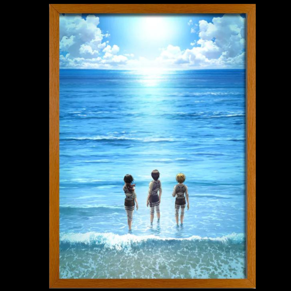 Attack on Titan Classic Beach Scene LED